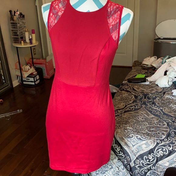 BCBGeneration Red Dress - Picture 1 of 4